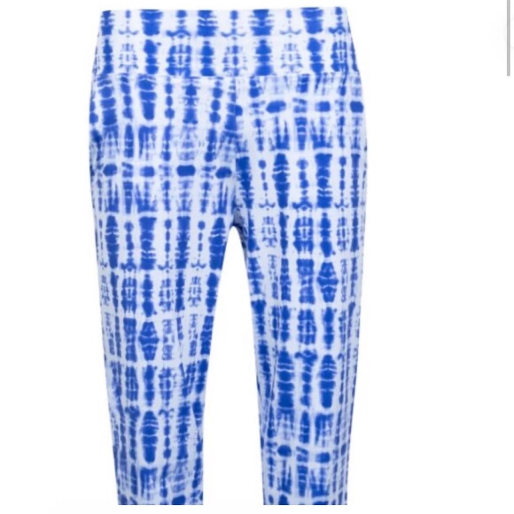 Scarlett by Greyson Women's Soleil Shibori golf Jogger pants gently used SZ Med